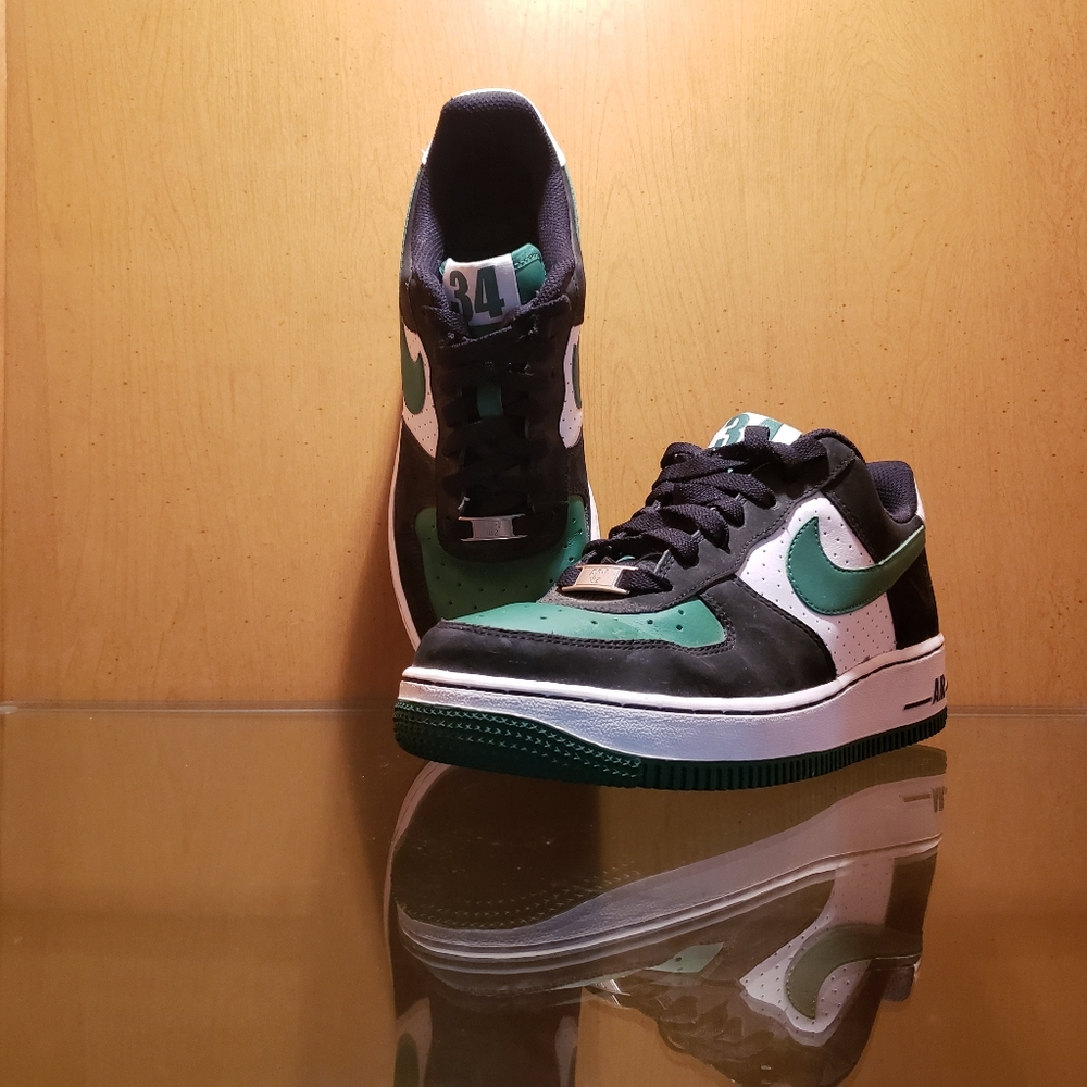 Nike Air Force 1 Shoes Boston Celtics Paul Pierce Youth 6.5